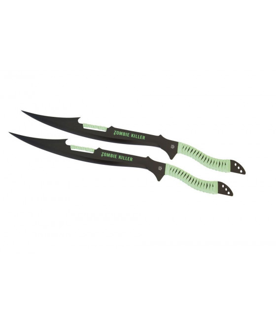 MP9 Zombie Double Hunting Knife